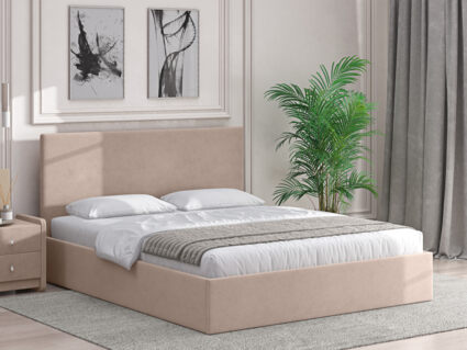 Кровать Димакс Джеффер с подъемным механизмом 140х190 Velutto 24 уцененная 256