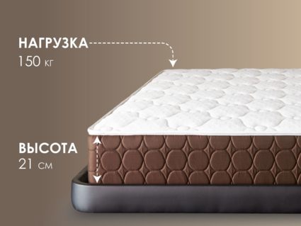 Матрас Димакс Мега Медиум хард уцененный 37